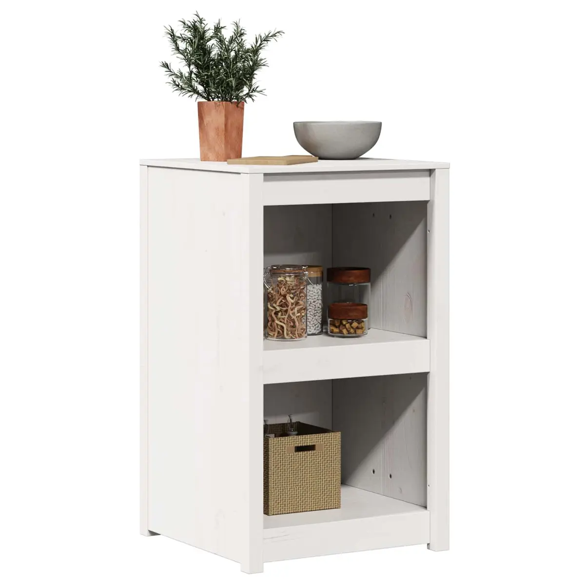 Solid Pine Kitchen Cabinet 55x55x92cm