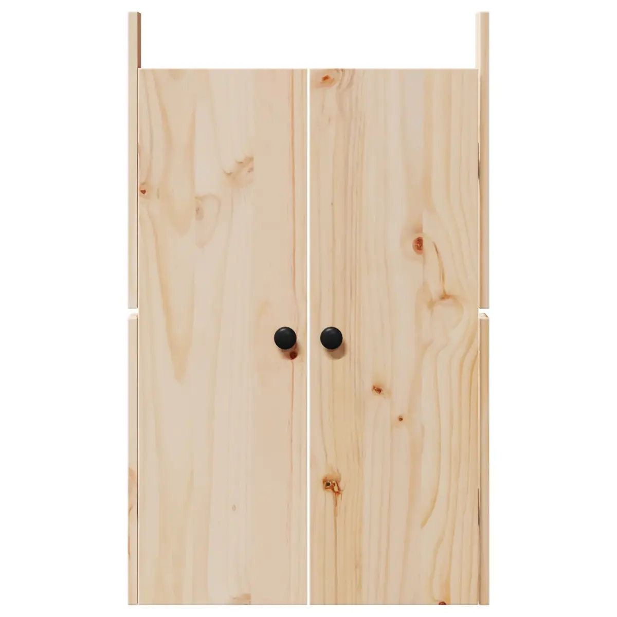 Kitchen Cabinet Door Brown Oak Solid Pine Wood 50 x 82 cm