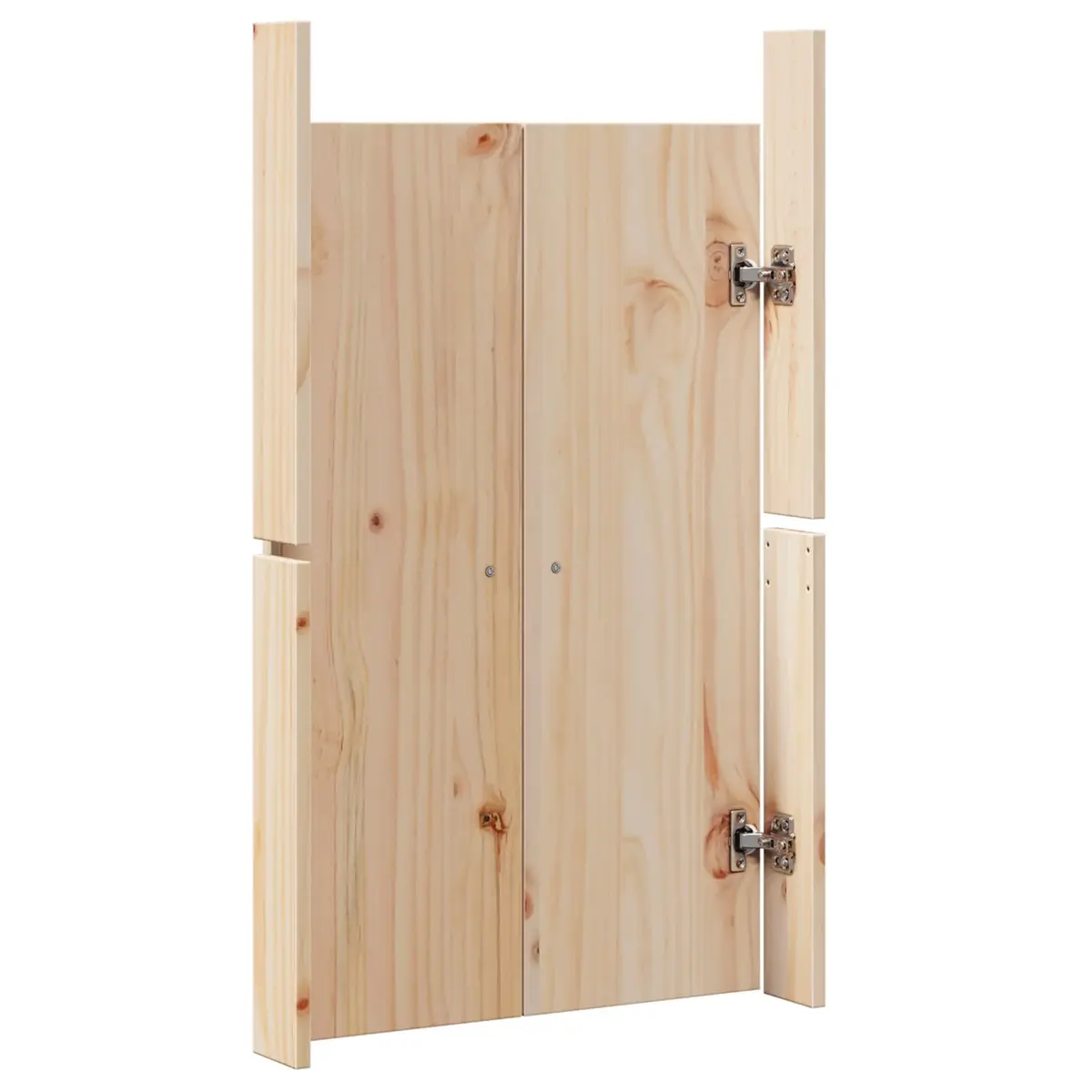 Kitchen Cabinet Door Brown Oak Solid Pine Wood 50 x 82 cm