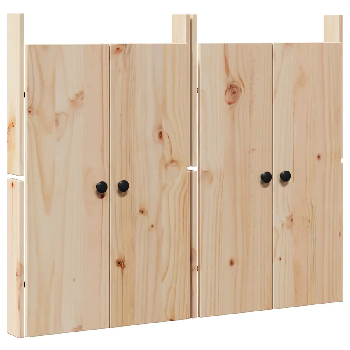 Kitchen Cabinet Door Modern Solid Pine Cream 50 x 9 x 82 cm Contemporary Indoor