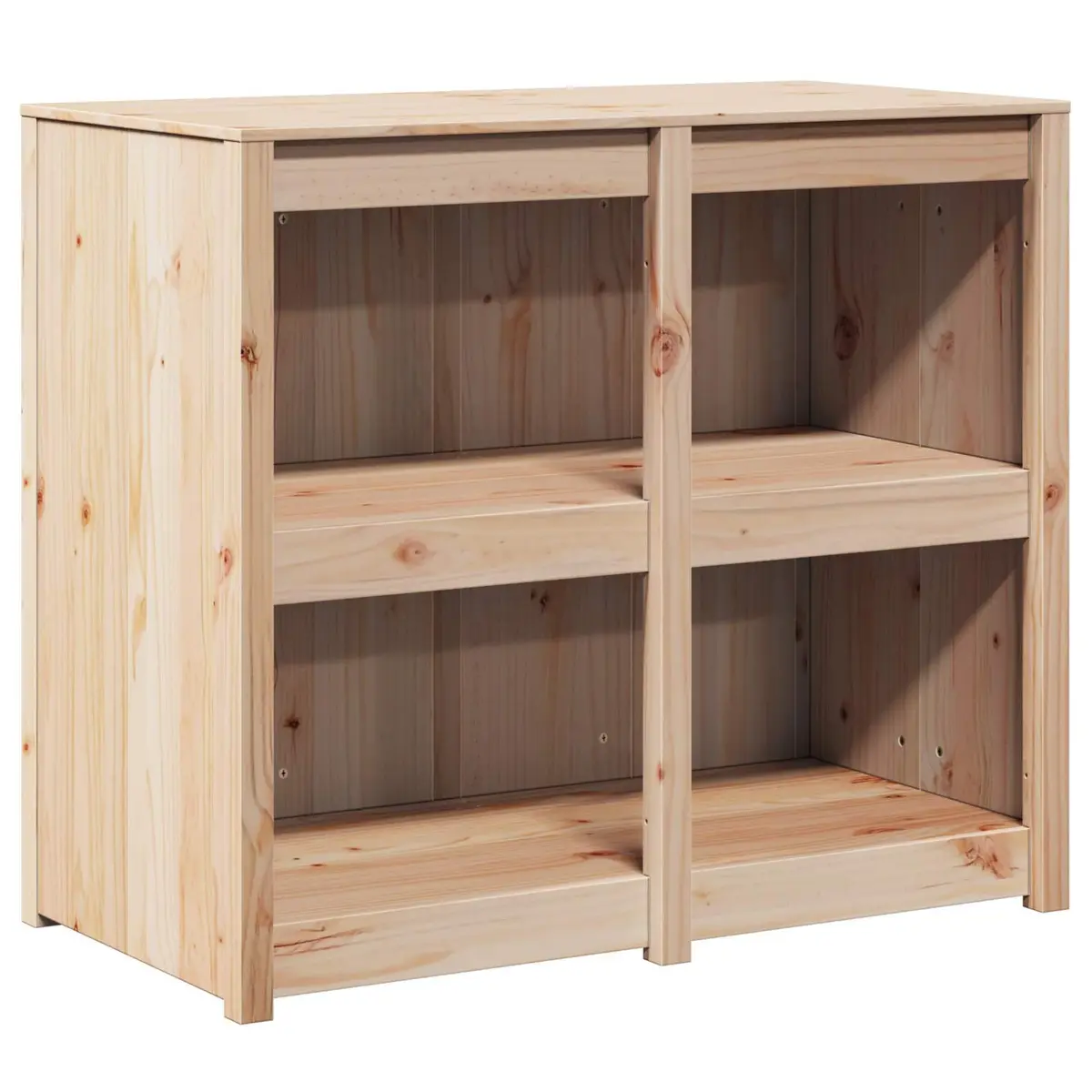 Kitchen Cabinet for Kitchen 106 x 55 x 92 cm Brown Oak Modern Storage Cupboard