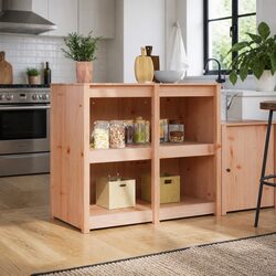 106cm Wide Brown Oak Kitchen Cabinet Specifications