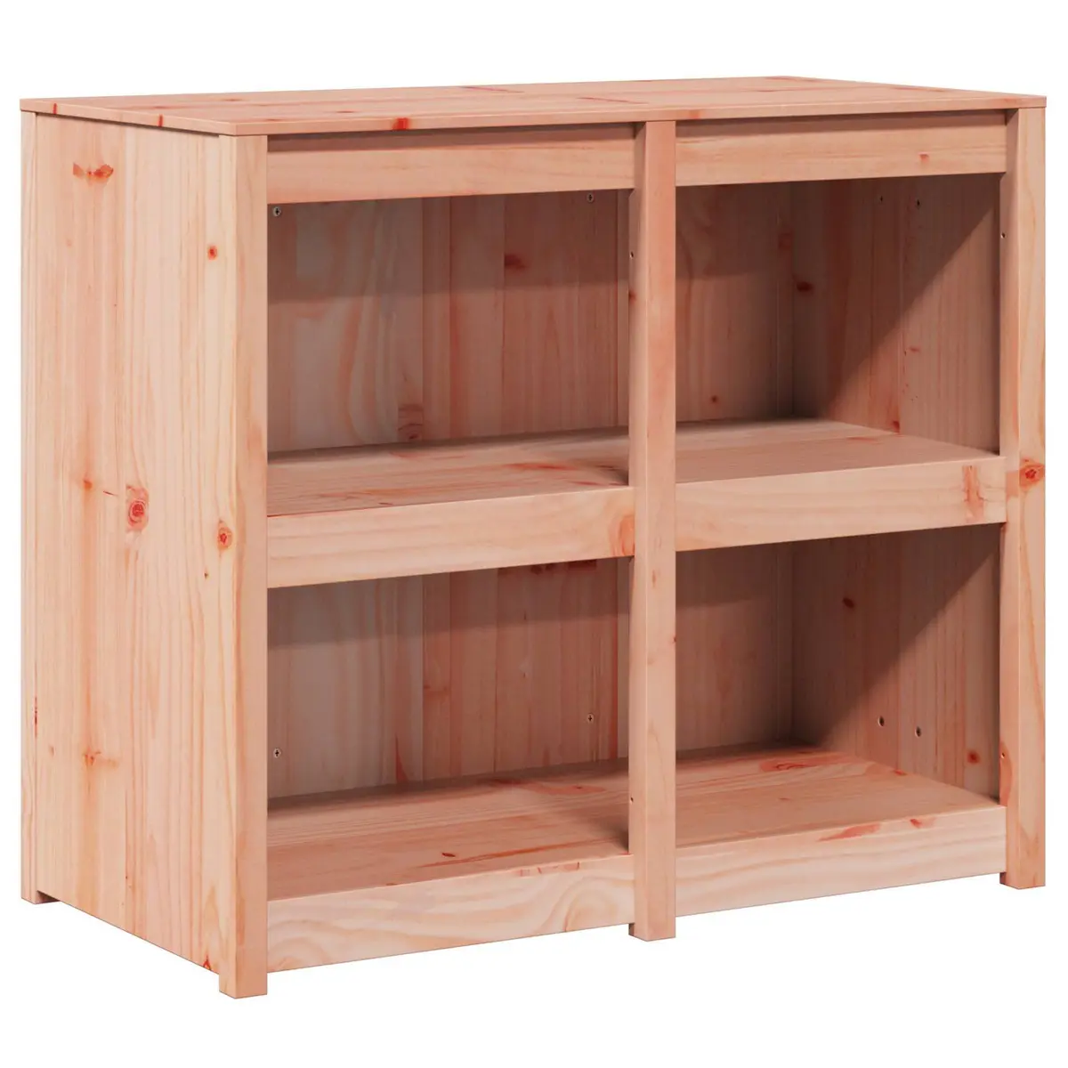 106cm Wide Brown Oak Kitchen Cabinet