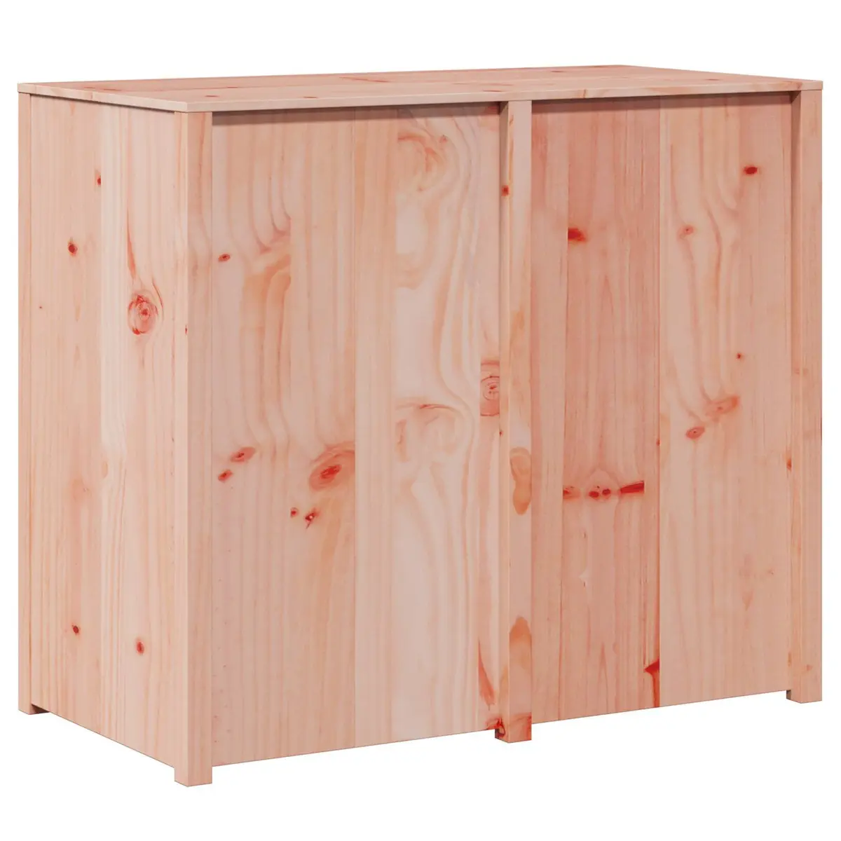 106cm Wide Brown Oak Kitchen Cabinet