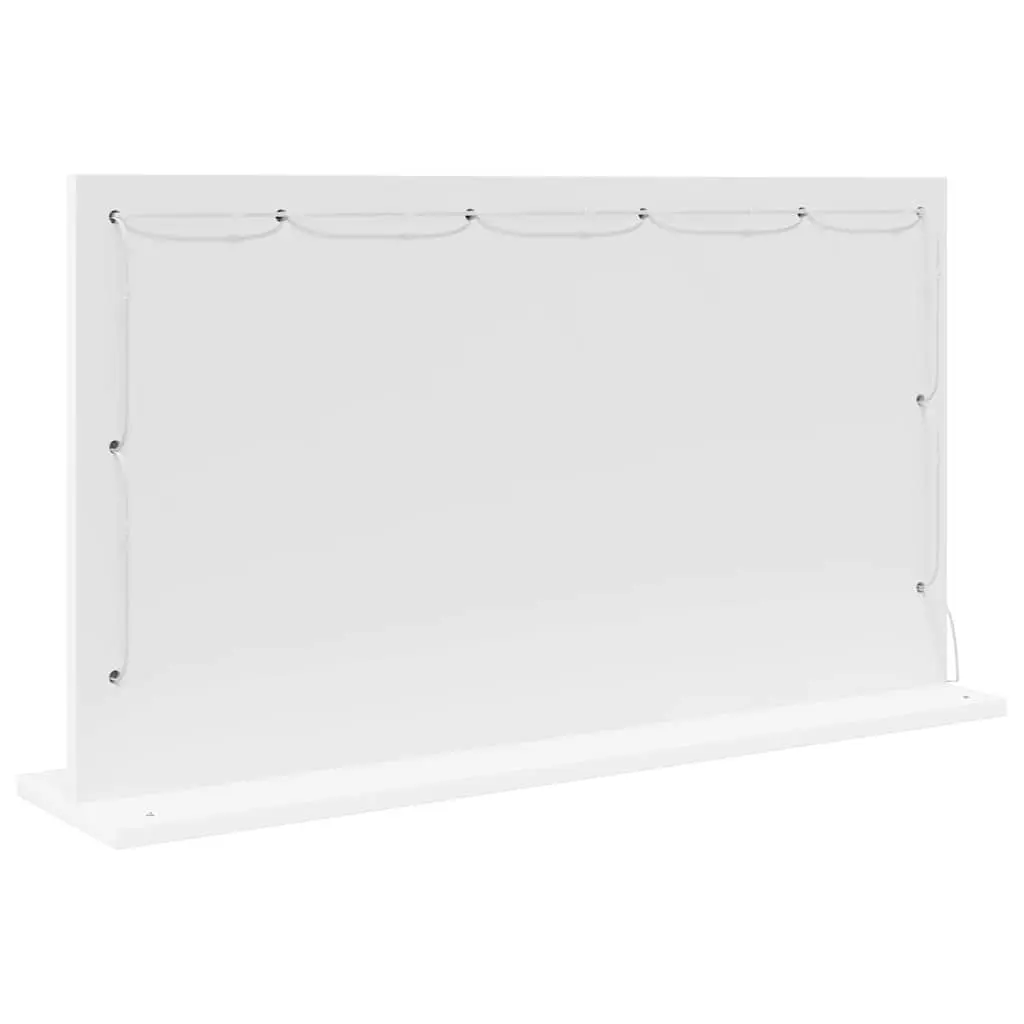 LED Vanity Mirror White 80x45x18cm Bathroom Bedroom Dressing Table with USB