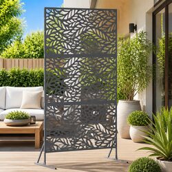 Garden Privacy Screen 100x50x180cm in Steel
