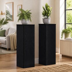 Engineered Wood Plant Stands 25 x 25 x 80 cm, 2 pcs