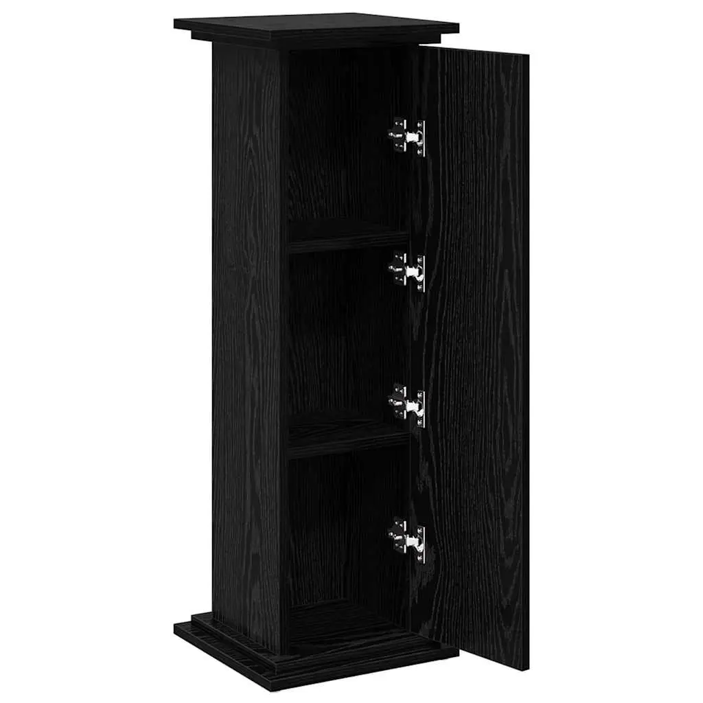 Black Oak Plant Display Stand