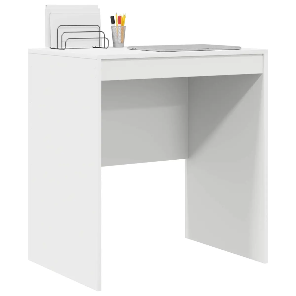 Writing Desk for Home Office Compact Size White