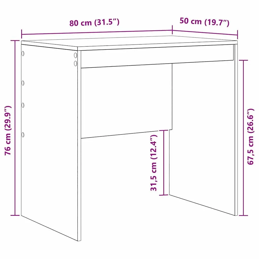 White Writing Desk