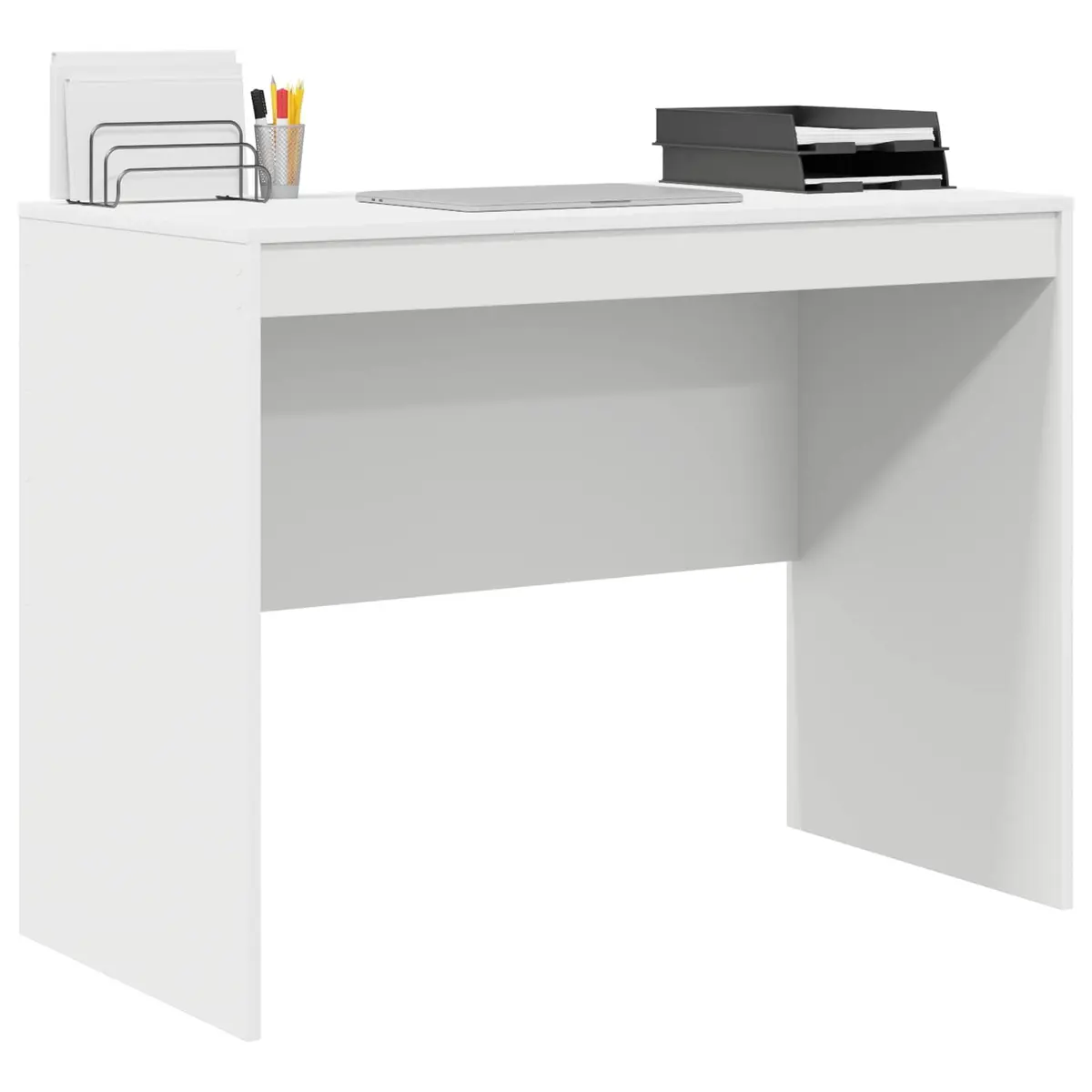 Writing Desk for Office Home Study Compact Size Modern Minimalist Engineered Wood