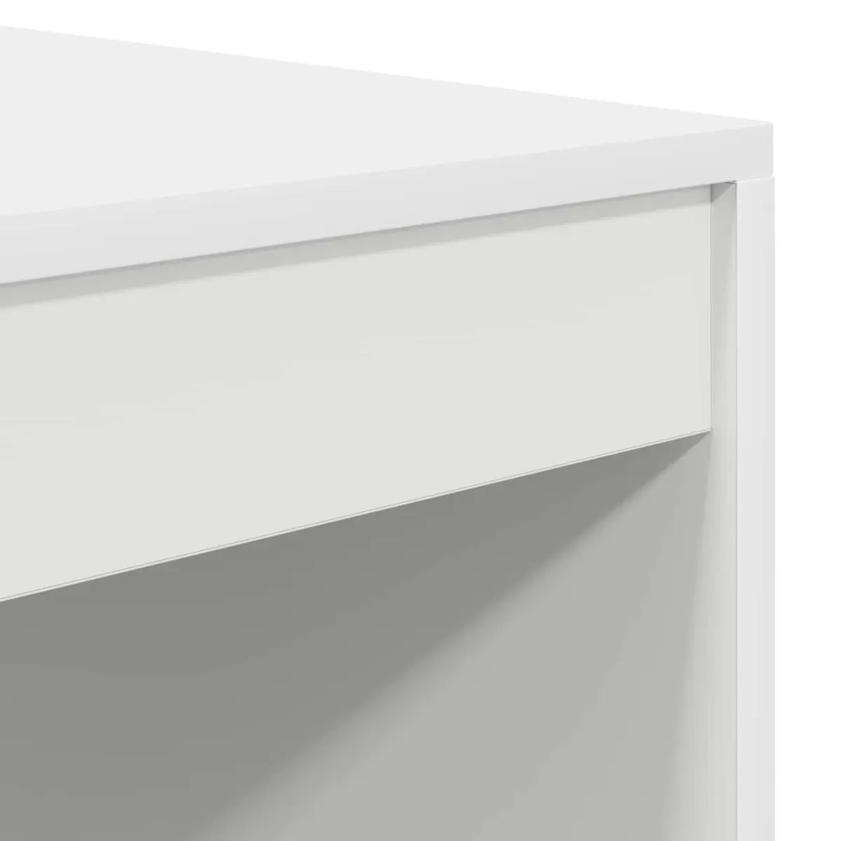 Writing Desk for Office Home Study Compact Size Modern Minimalist Engineered Wood