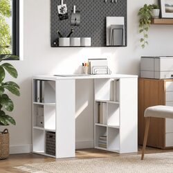 Writing Desk Specifications: 90 x 50 x 75 cm, White Finish