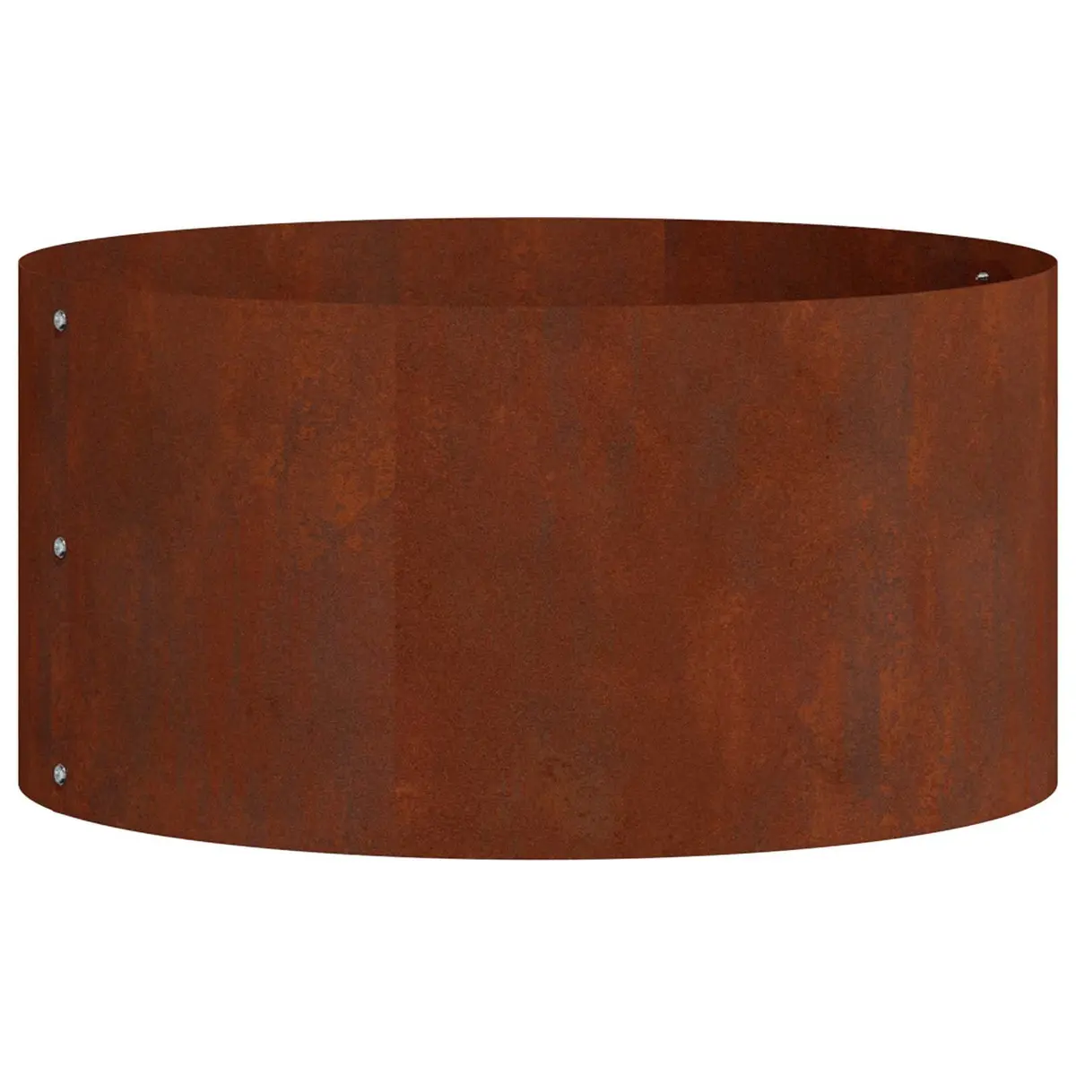 Steel Planter Ring Outdoor Garden Decor Round 40cm