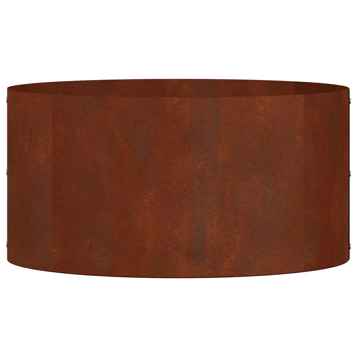 Steel Planter Ring Outdoor Garden Decor Round 40cm