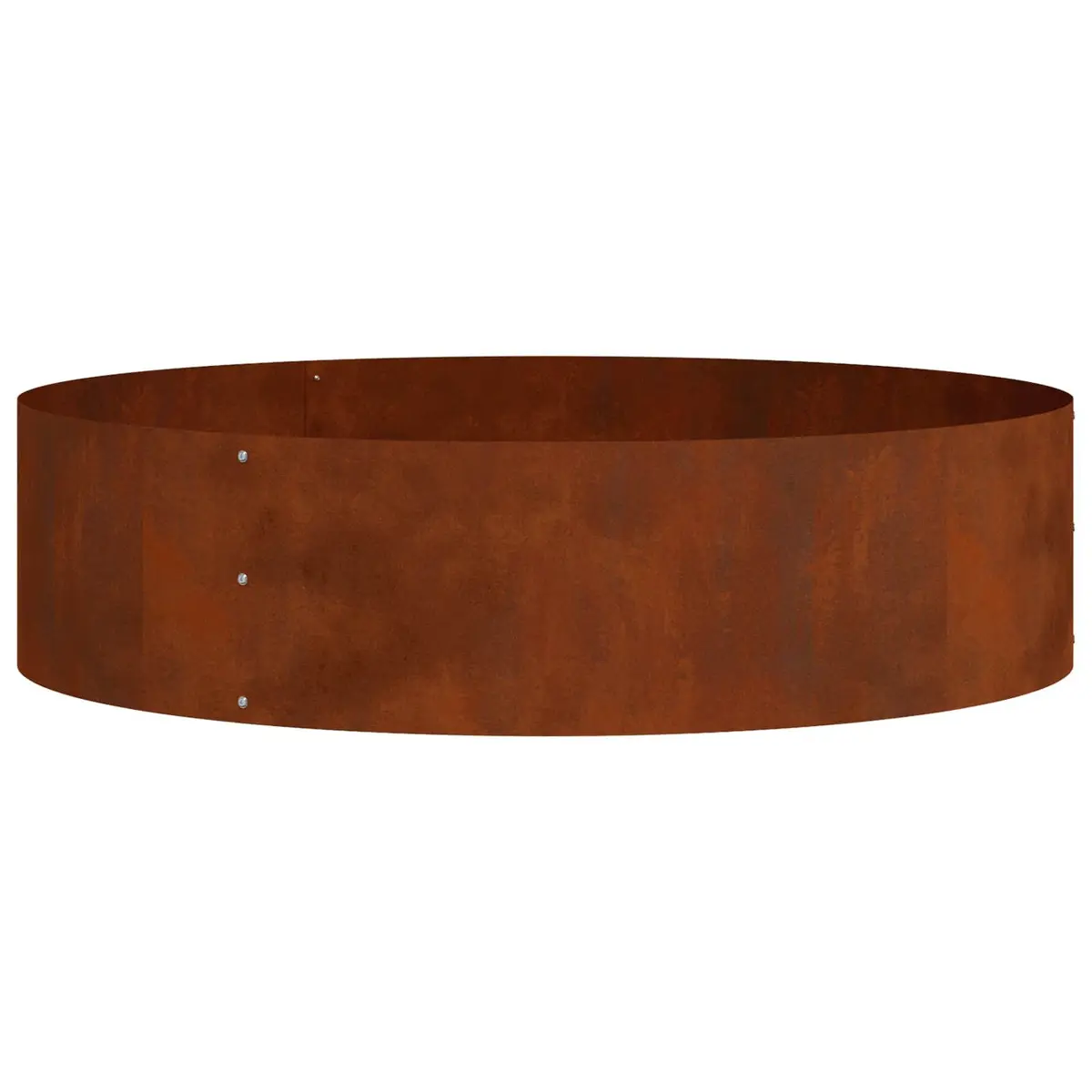 Steel Planter Ring Outdoor Garden 80x80x20cm
