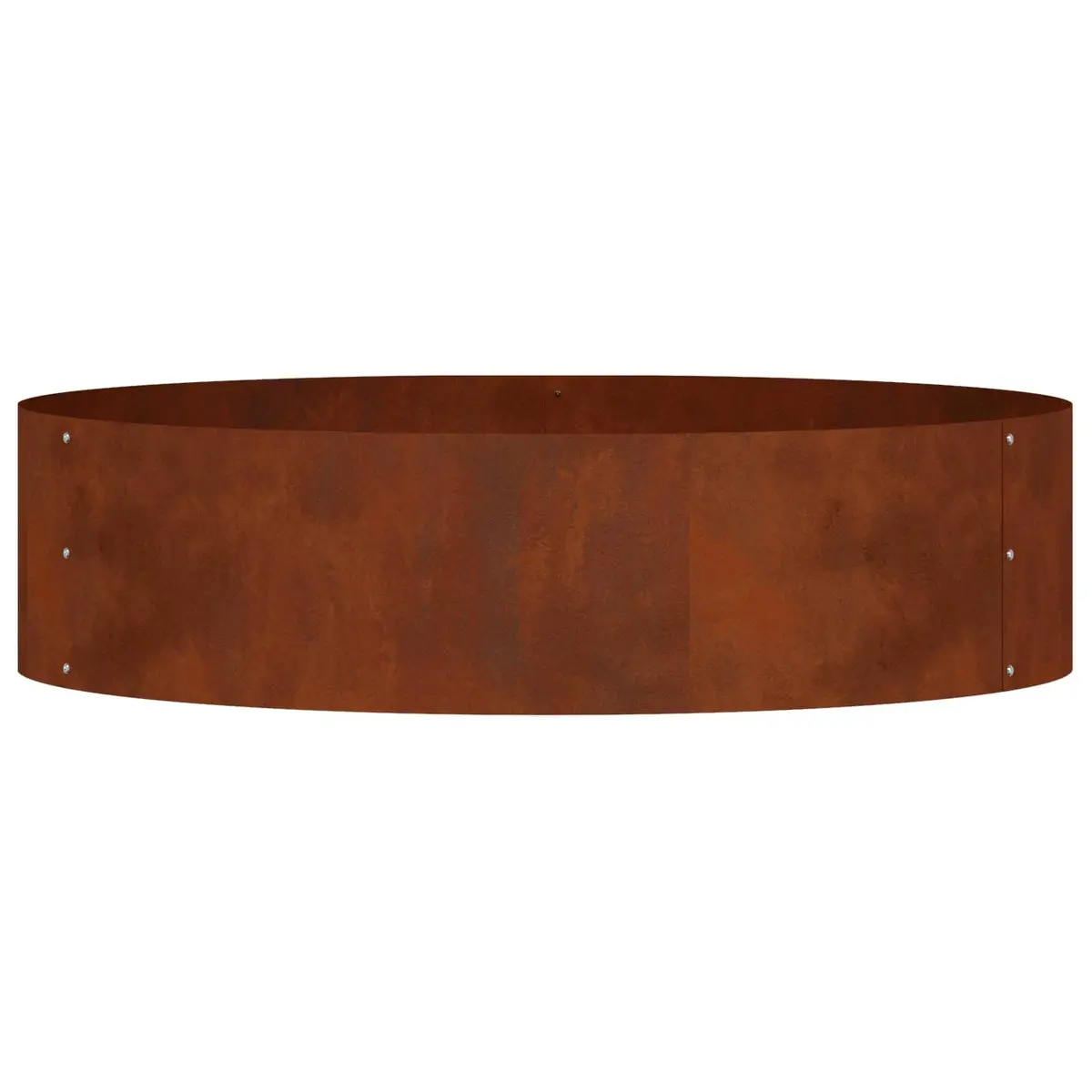 Steel Planter Ring Outdoor Garden 80x80x20cm