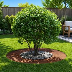 Brown Decorative Tree Ring 40cm or 70cm for Garden Use