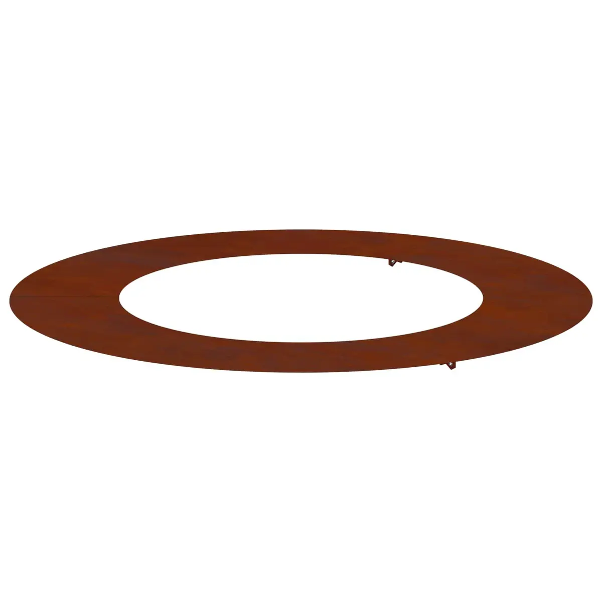 Tree Ring Planter Outdoor Garden Brown Rusty 50cm 80cm