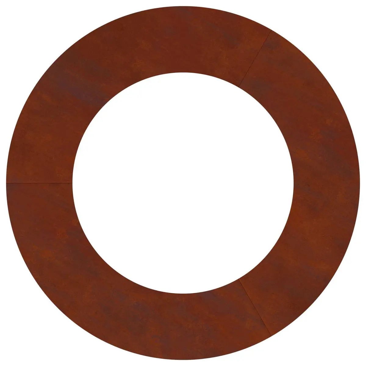 Tree Ring Planter Outdoor Garden Brown Rusty 50cm 80cm