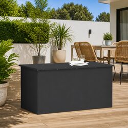 Steel Outdoor Storage Box: 100 x 50.5 x 50 cm Dimensions