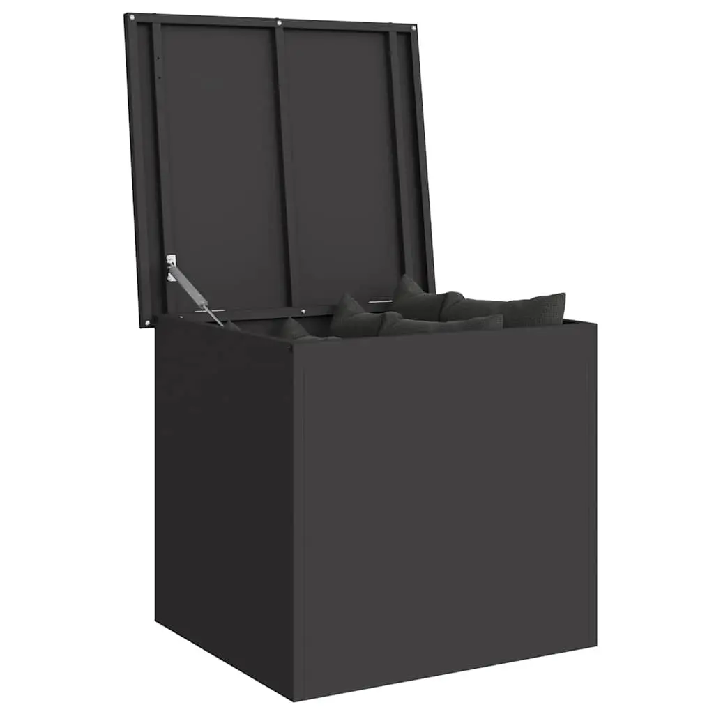 Garden Storage Cushion Box Outdoor Use 55x50.5x50 cm Galvanised Steel
