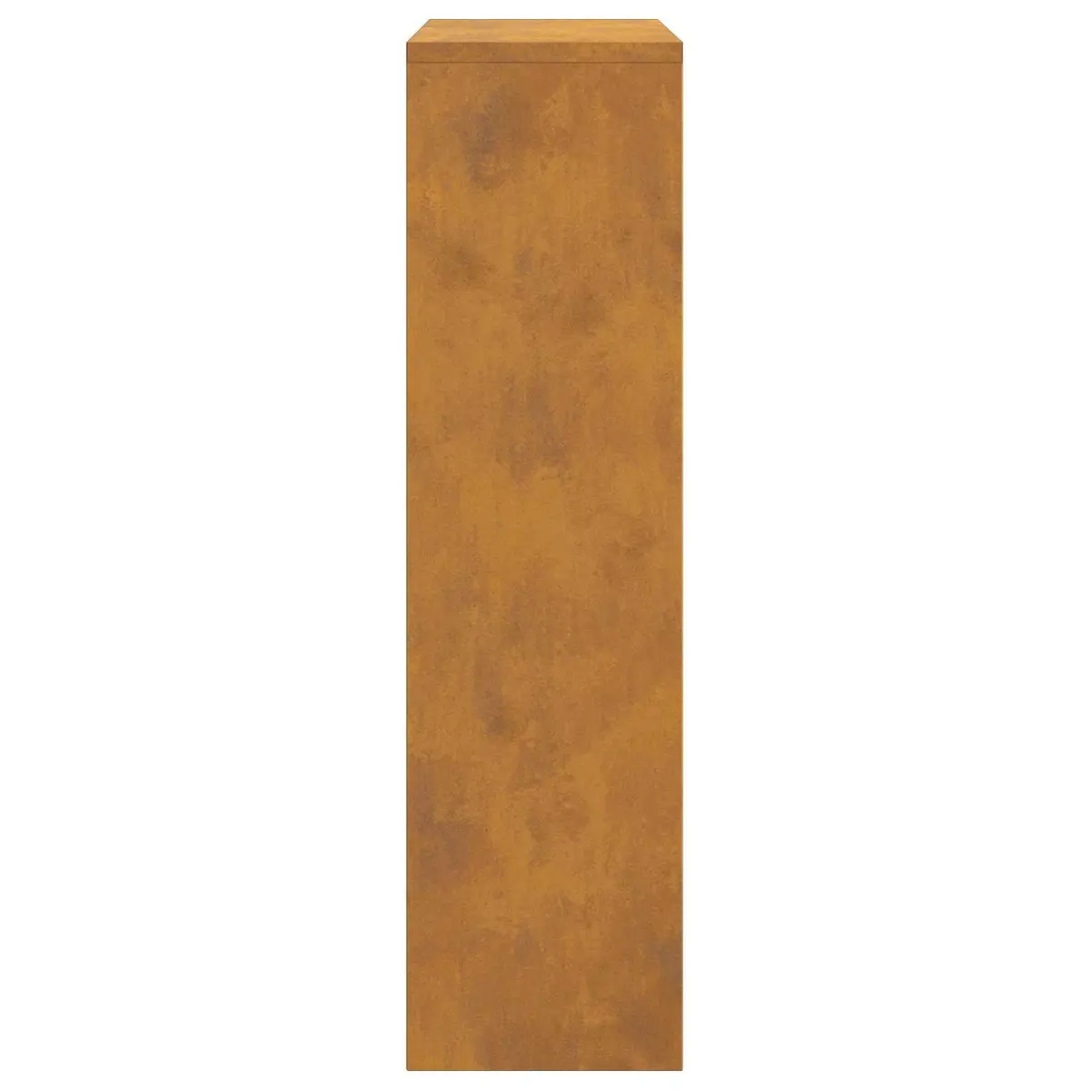 Parcel Drop Box Weathering Steel Rectangular Post Mail Package Storage