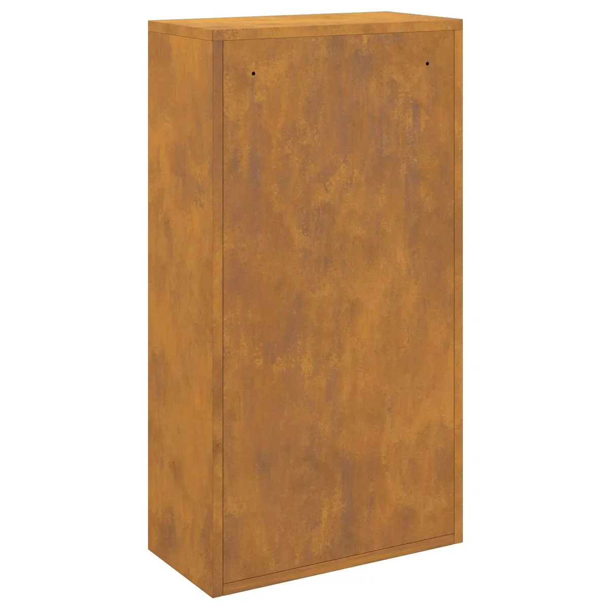 Parcel Drop Box Weathering Steel Rectangular Post Mail Package Storage