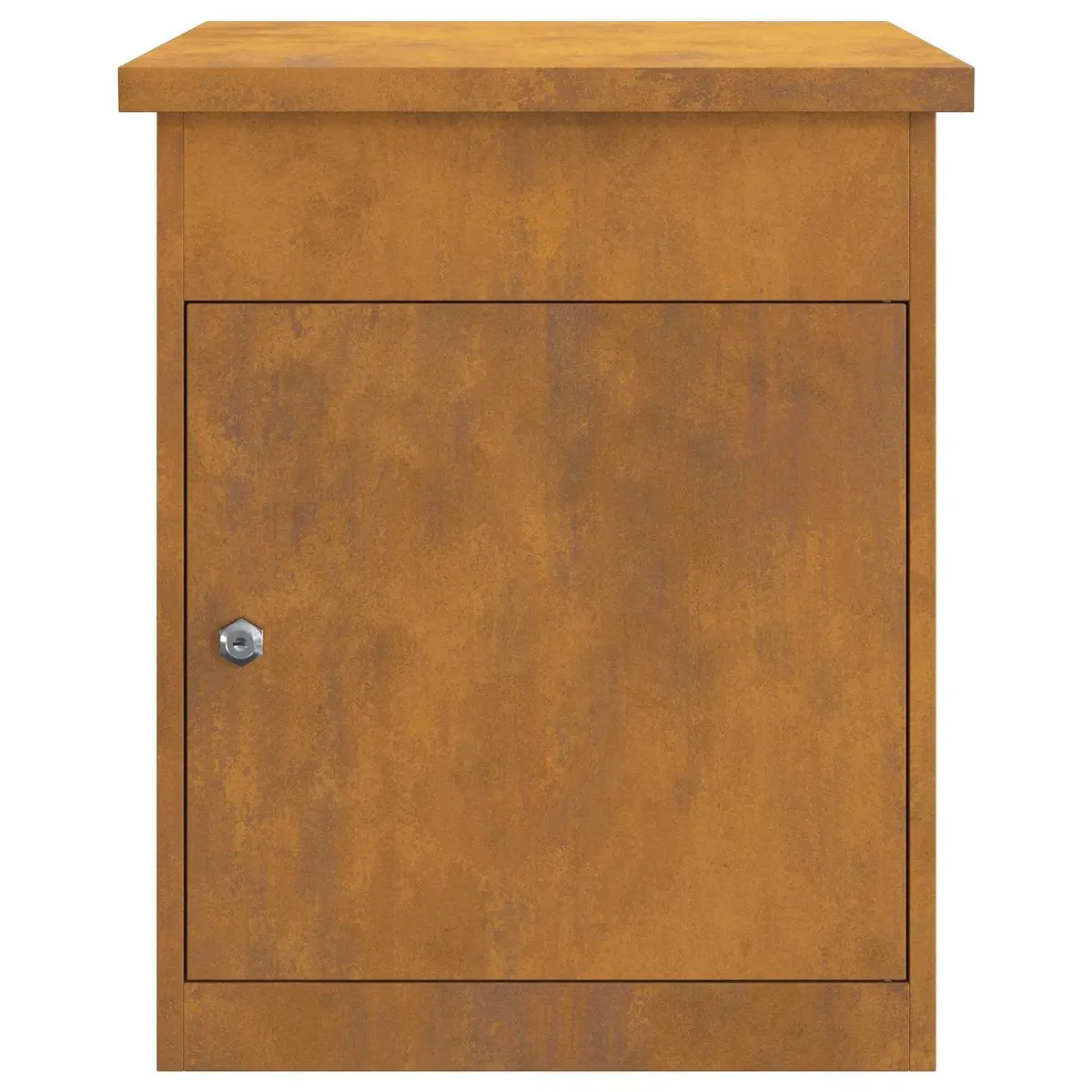 Parcel Drop Box Outdoor Garden Security Weatherproof Steel 47.5x38x59cm