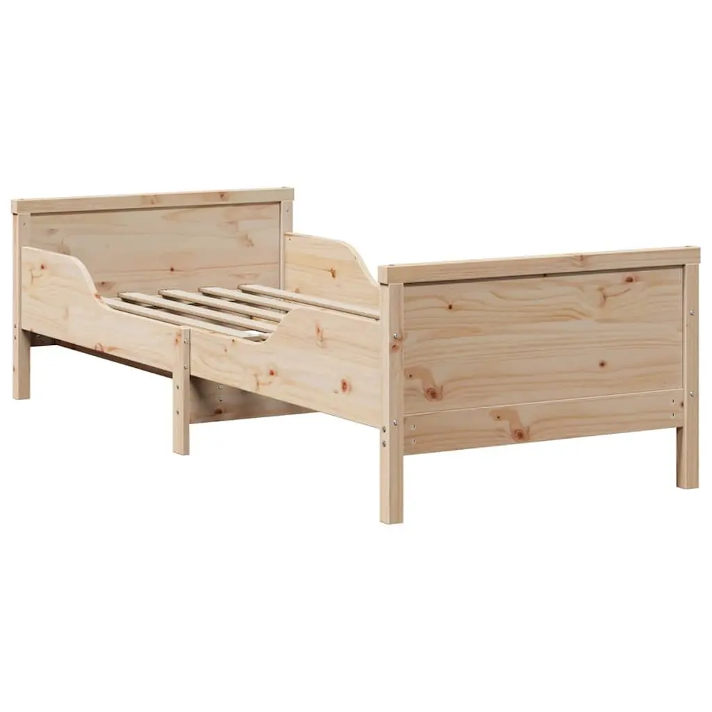 Bed Frame for Kids Bedroom with Headboard and Footboard Engineered Wood 80 x 200 cm
