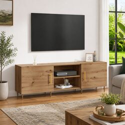 Specifications for 150cm Rectangular TV Cabinet in Brown