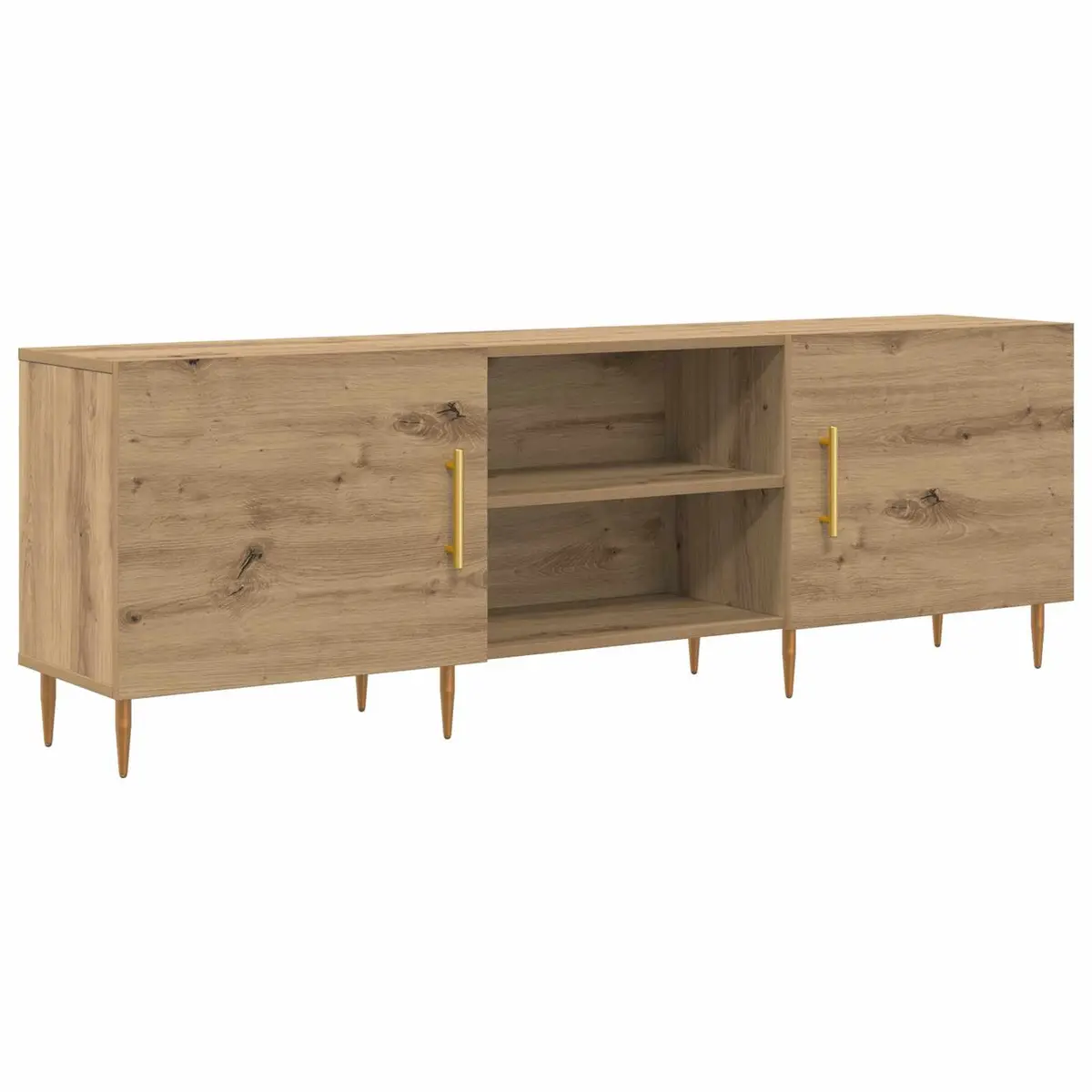 150cm Rectangular TV Cabinet in Brown