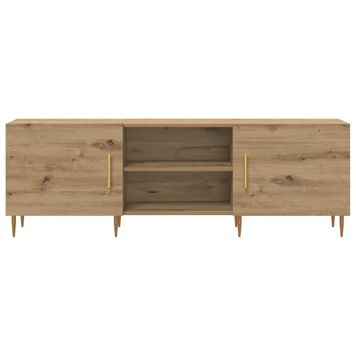 150cm Rectangular TV Cabinet in Brown