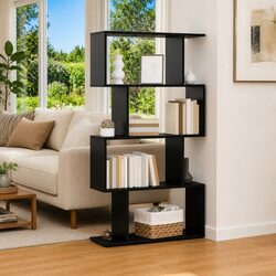 Specifications of Black Oak Book Cabinet with Shelves