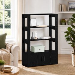 Specifications of Black Sideboard with Adjustable Shelves