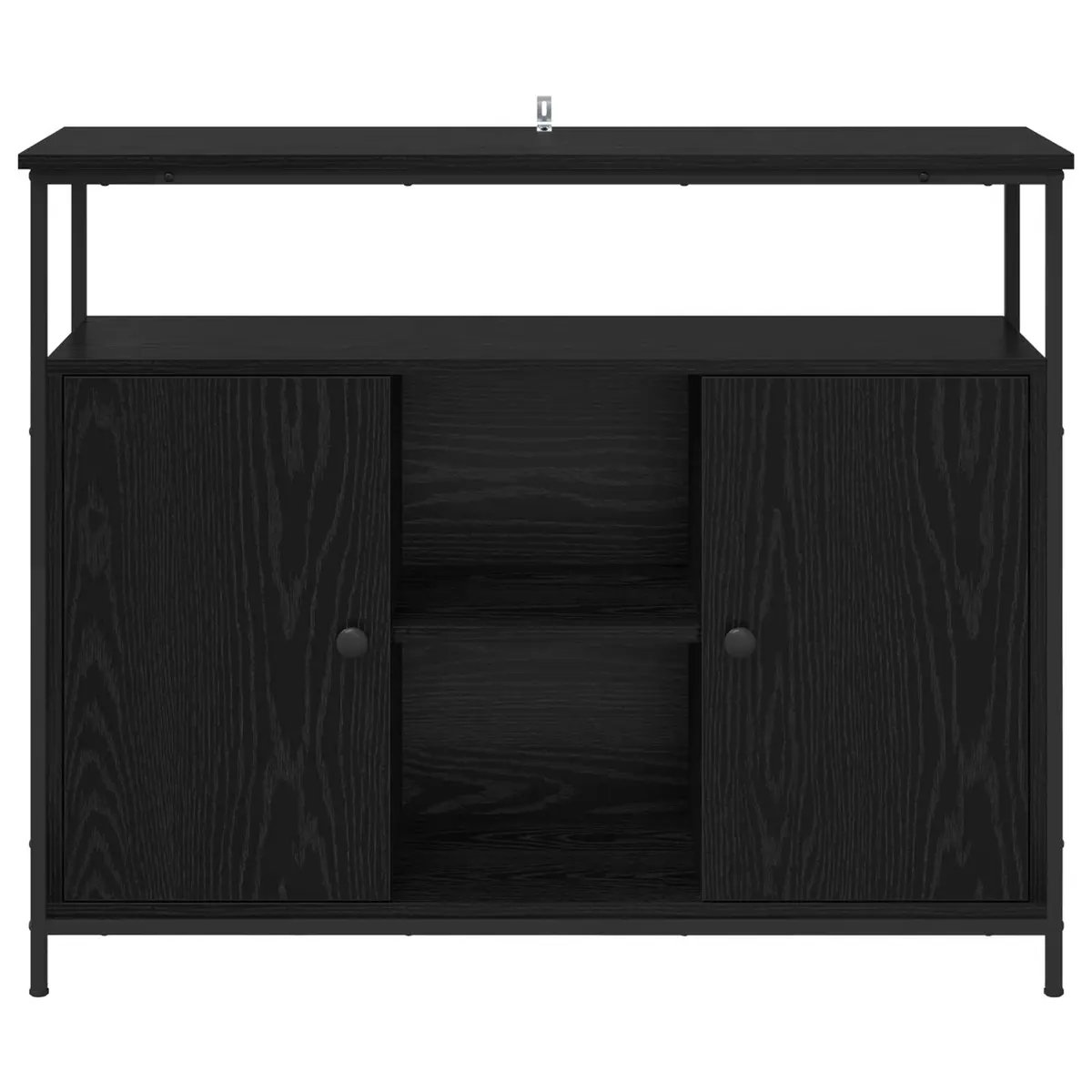 Black Oak Sideboard 100x35x80cm