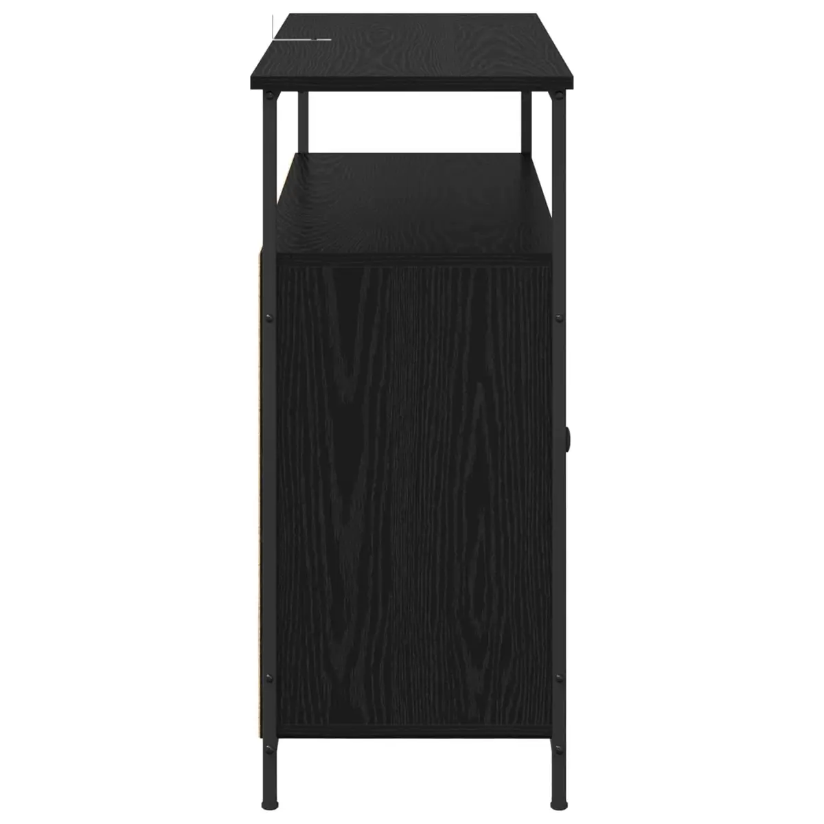 Black Oak Sideboard 100x35x80cm
