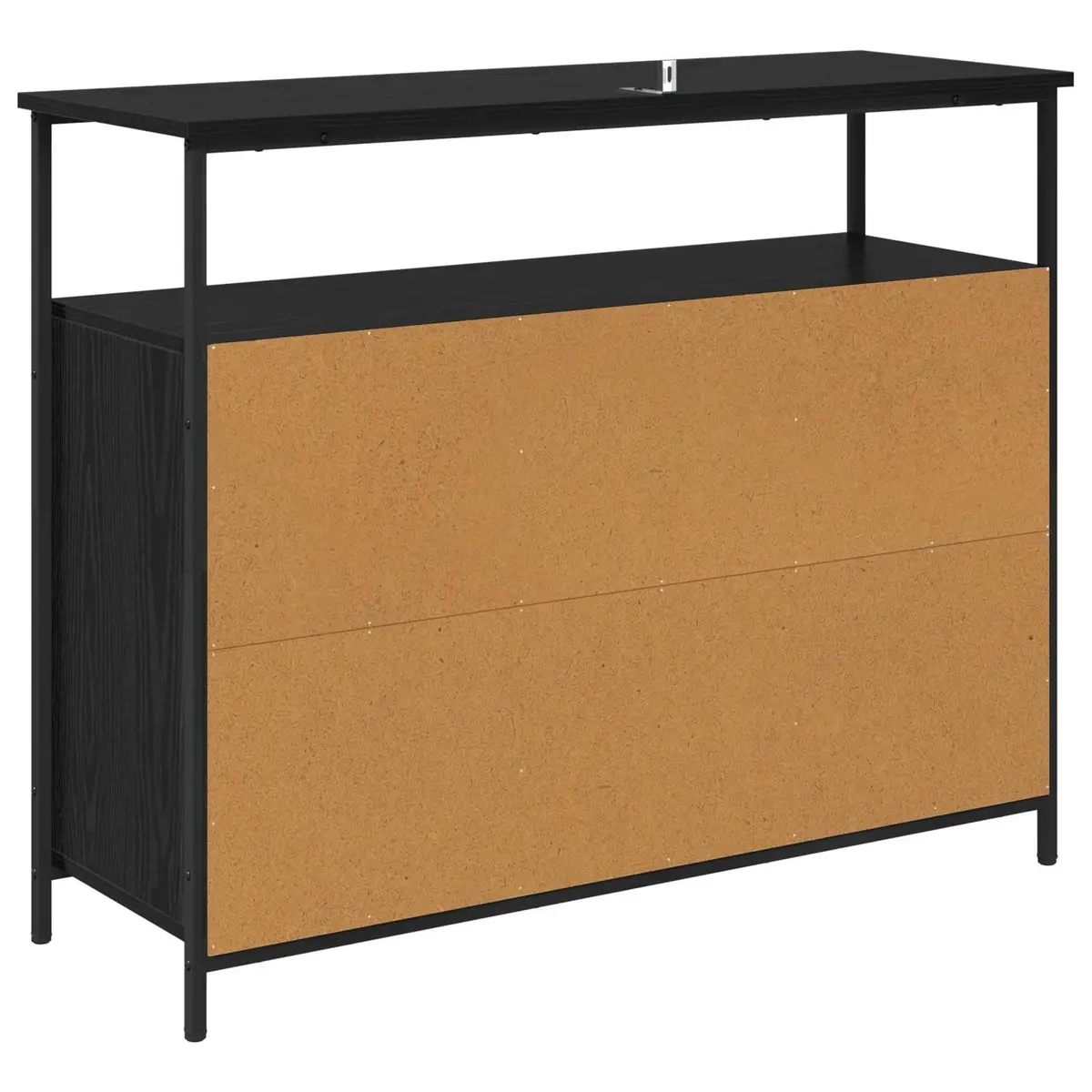 Black Oak Engineered Wood Sideboard