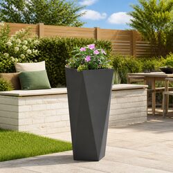 Steel Planter Box Dimensions 30x30x75cm for Gardens