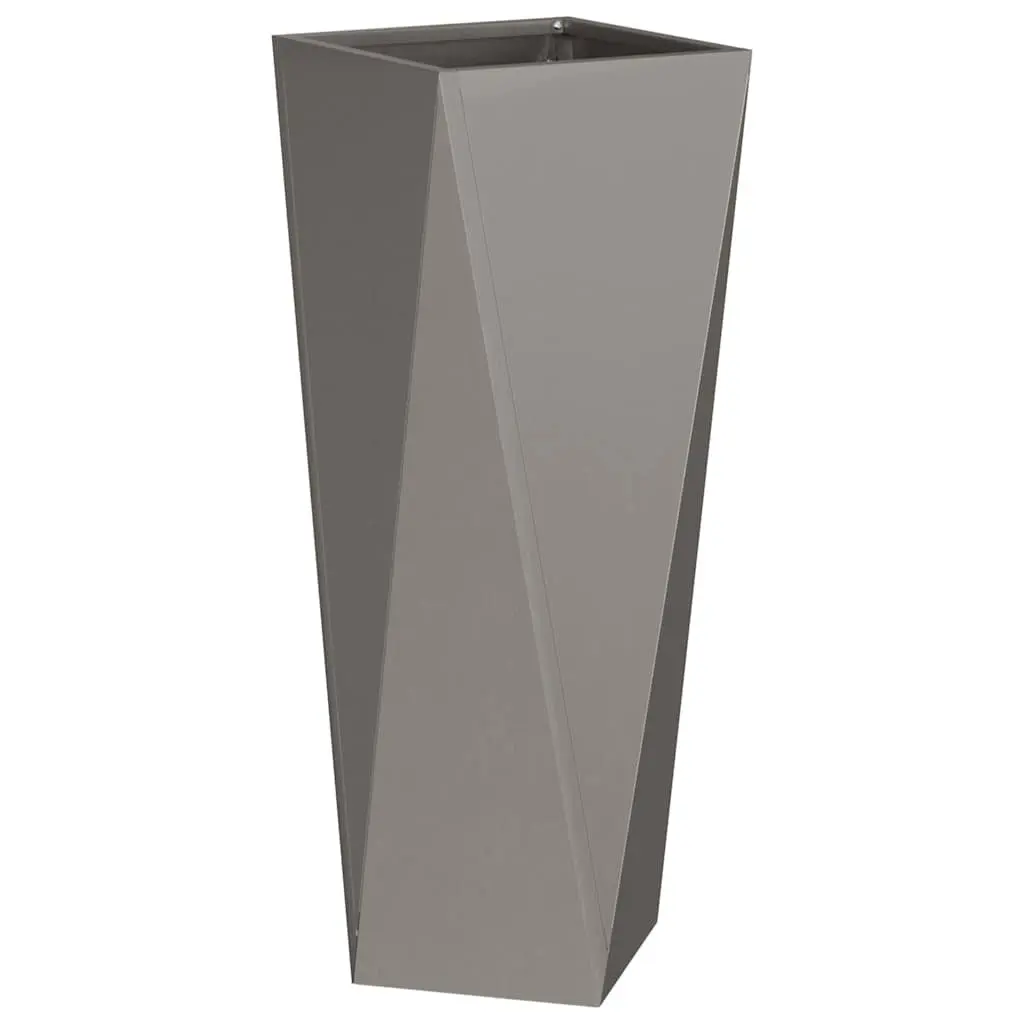 Rusty Planter Box Outdoor Garden Rectangular 30x30x75cm