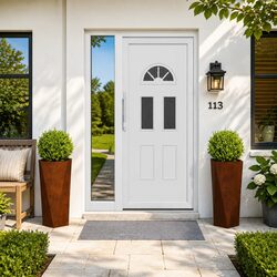Specifications of 2 Pcs Rusty Steel Garden Planters