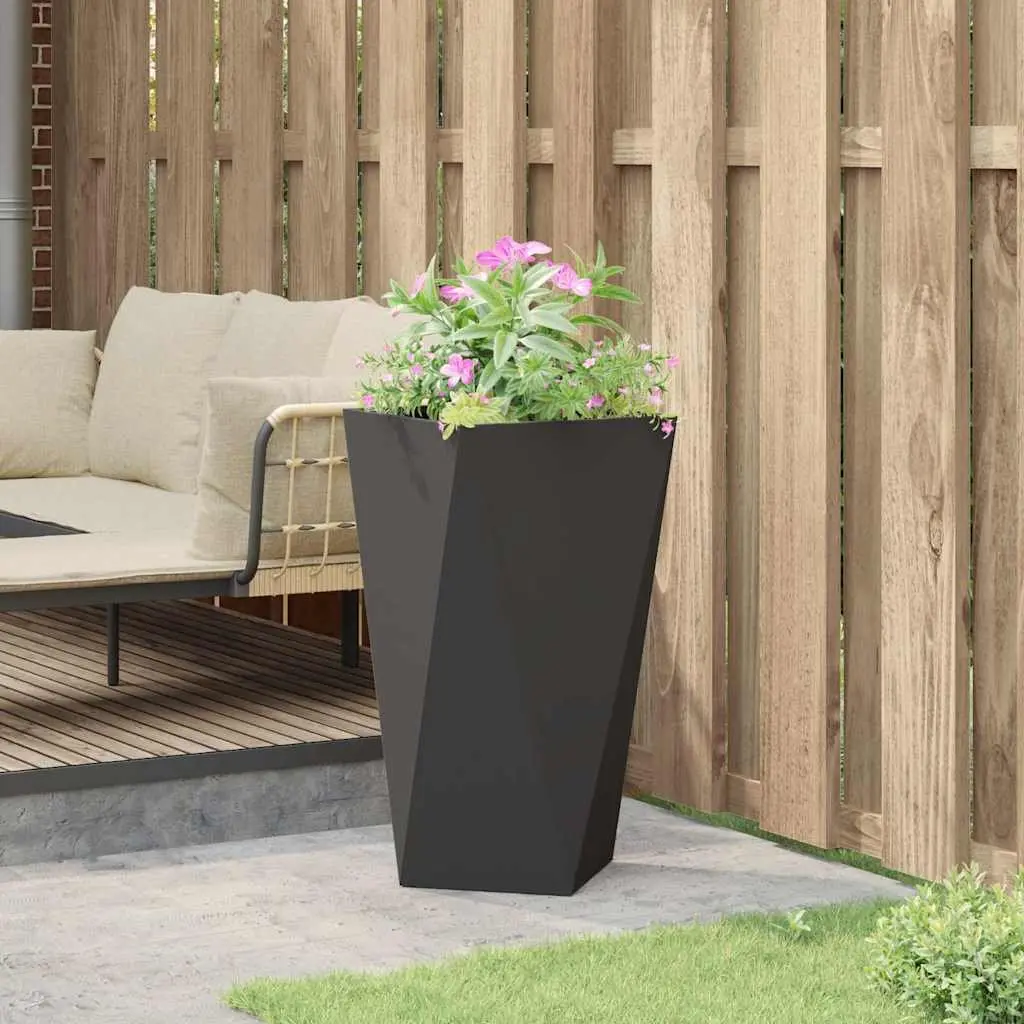 Steel Garden Planter Box 40x40x75cm
