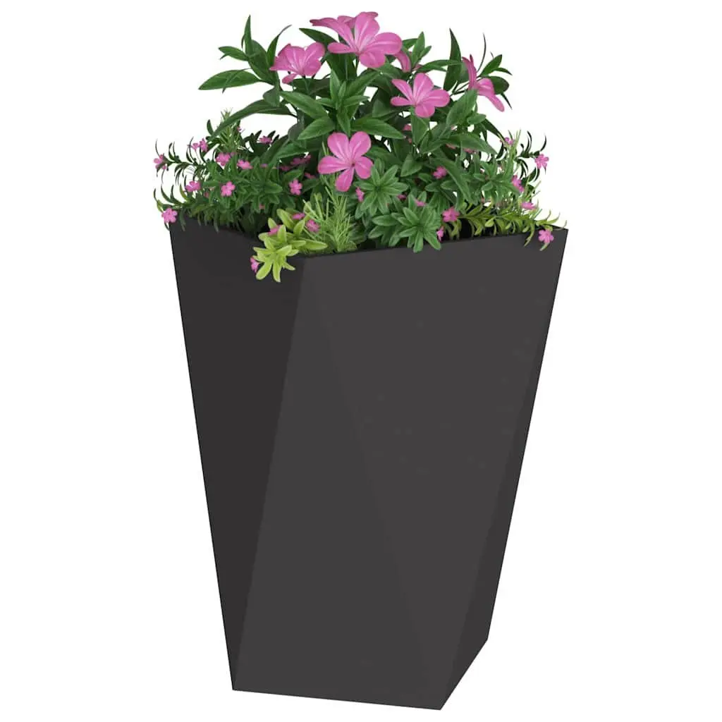 Steel Garden Planter Box Outdoor 50x50x75cm