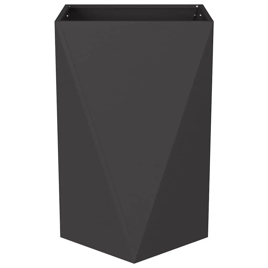 Steel Garden Planter Box Outdoor 50x50x75cm