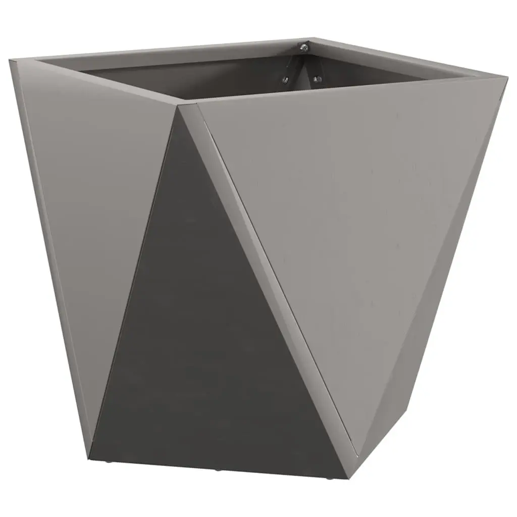 Garden Planter Set Outdoor Steel Box 30x30x30cm