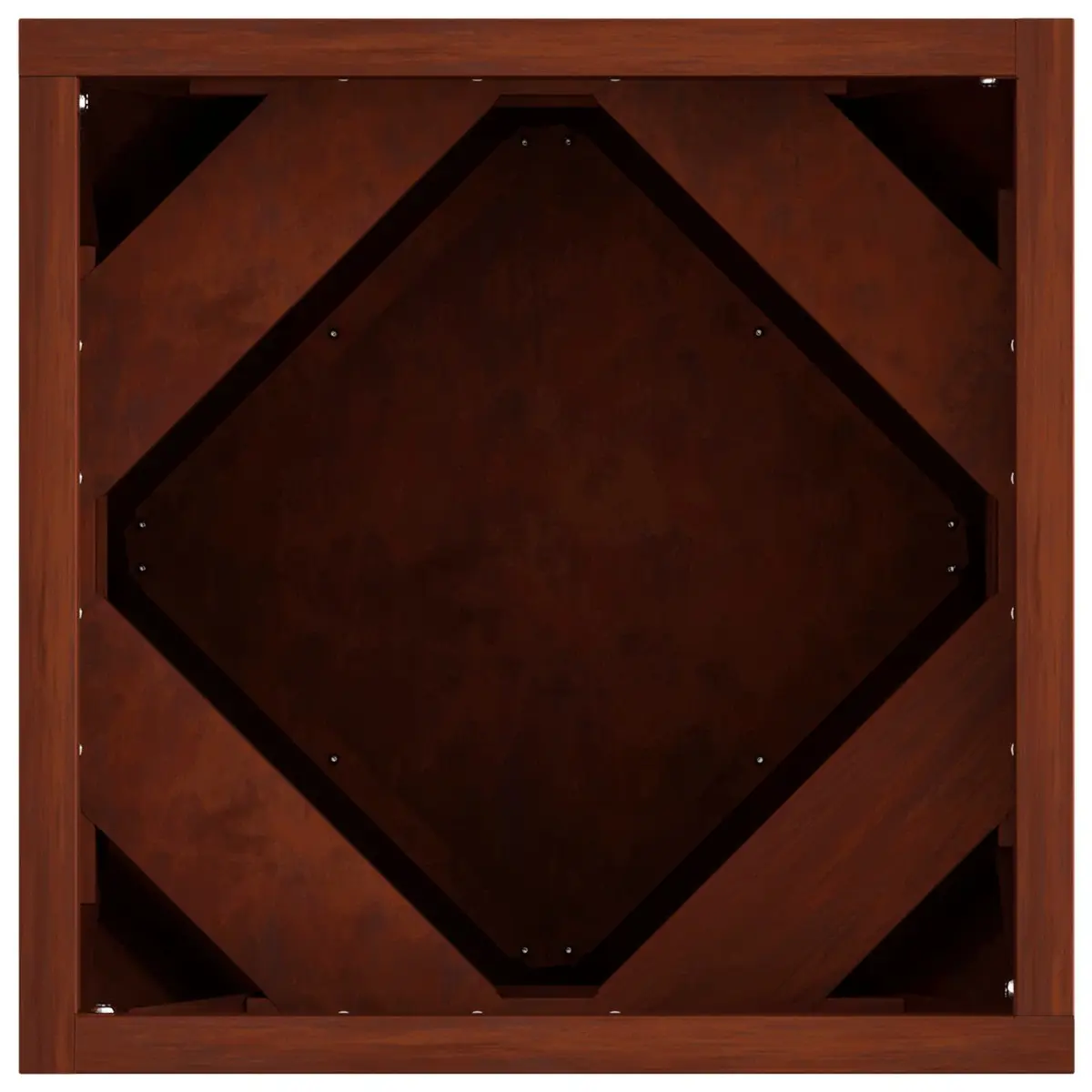 Garden Planter Set Outdoor Steel Box 30x30x30cm