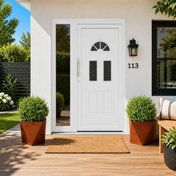 Specifications of Brown Steel Outdoor Garden Planters