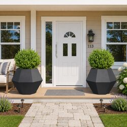 Specifications of Anthracite Steel Planter Boxes (2 pcs)