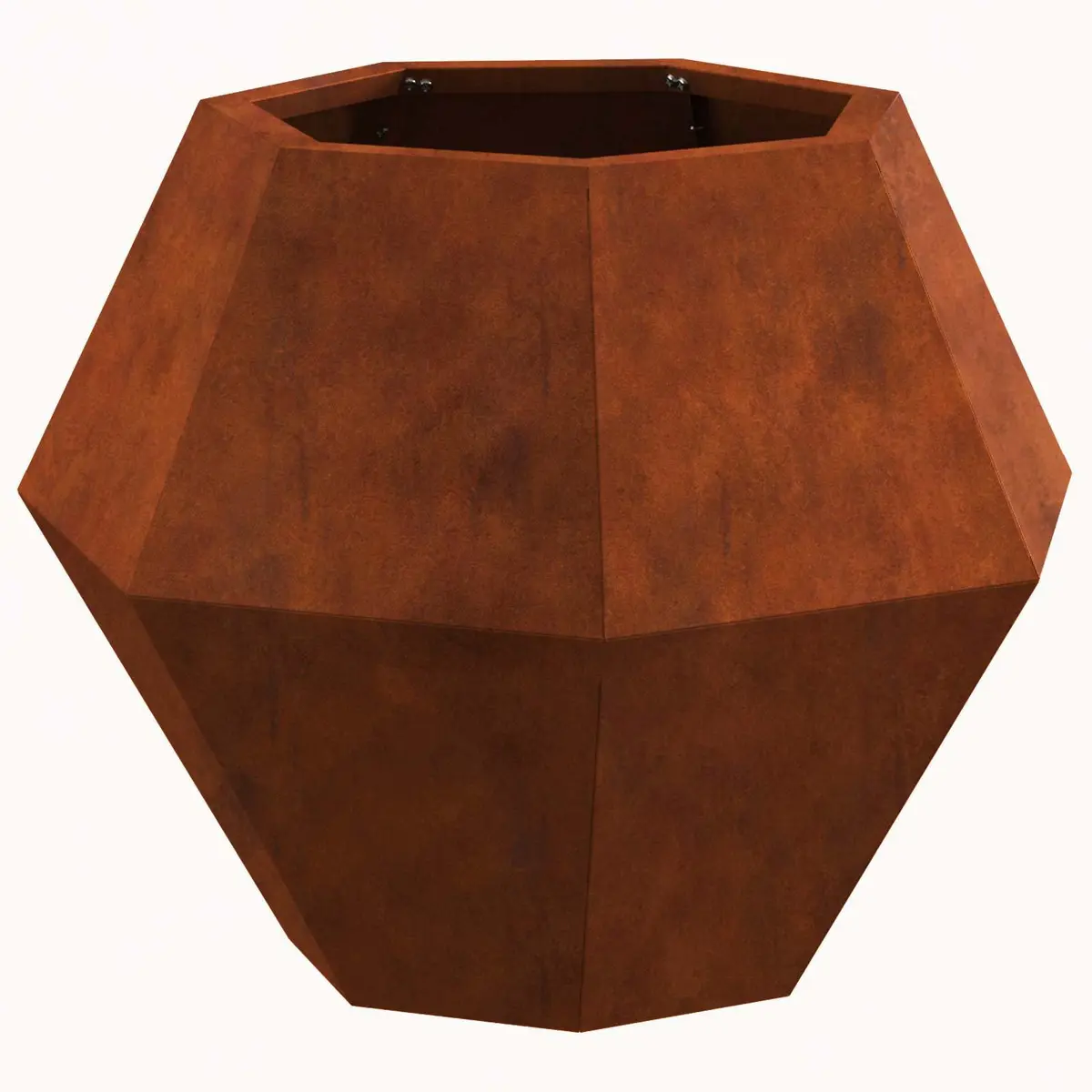 Rectangular Garden Planters 50x50x40cm Steel Set of 2