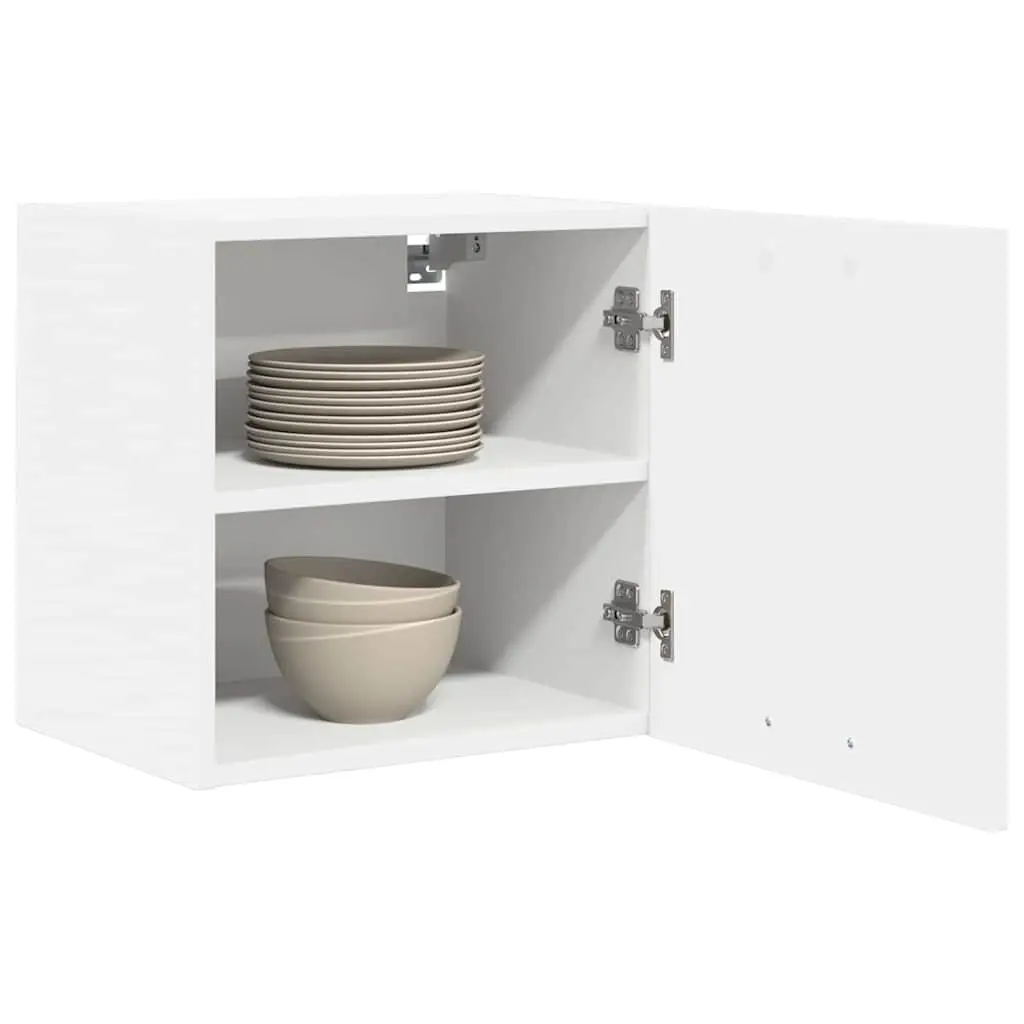 Hanging Kitchen Cabinet White Storage Cupboard 40x31x40cm